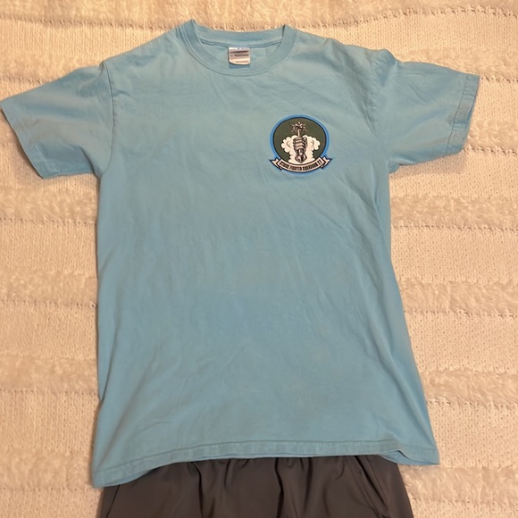 Lee joggers boys gray zip pockets size 14–16 L & strike fighter squadron t-shirt - Picture 3 of 16